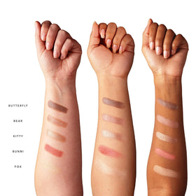 Skin-friendly base with rosehip oil provides gentle hydration during application.
