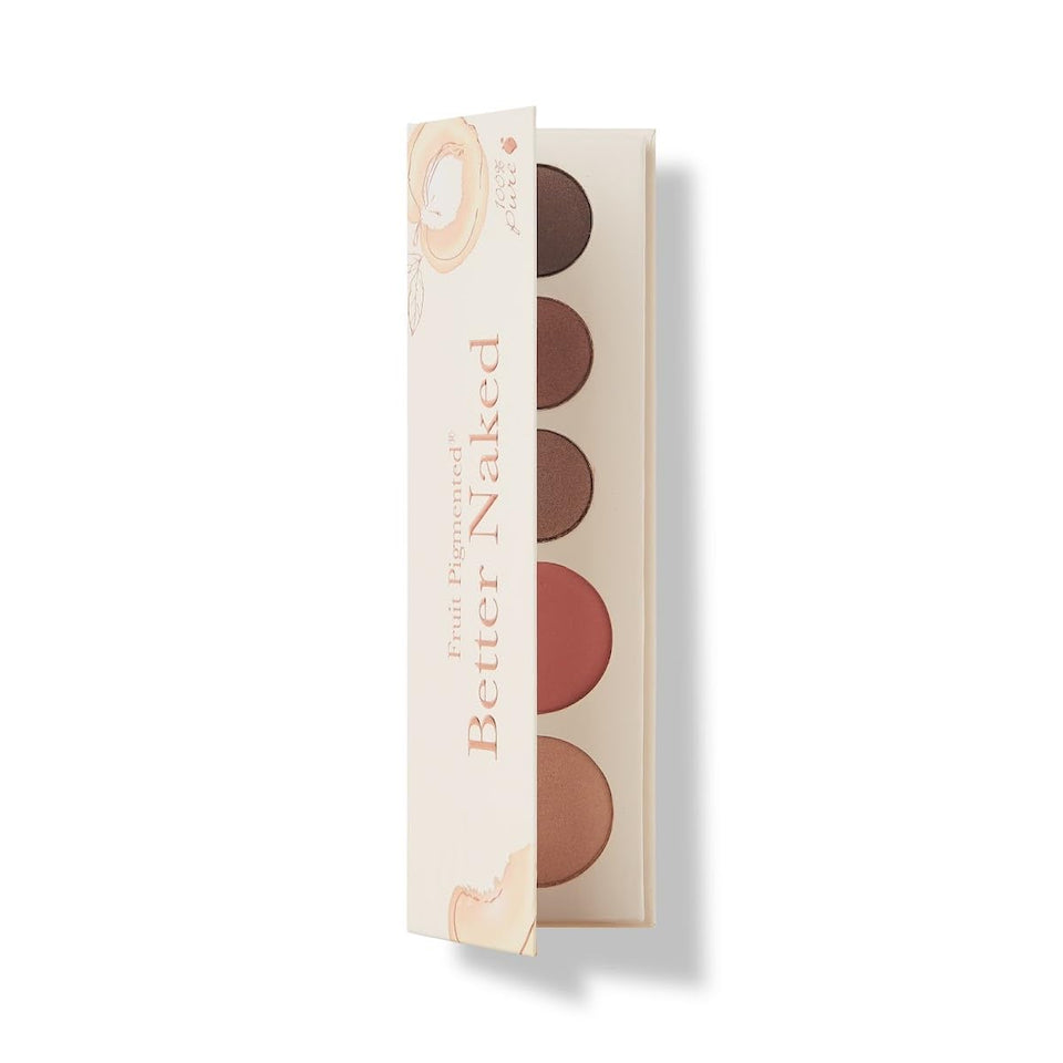 100% PURE Better Naked palette front view for quick all-in-one makeup on the go.