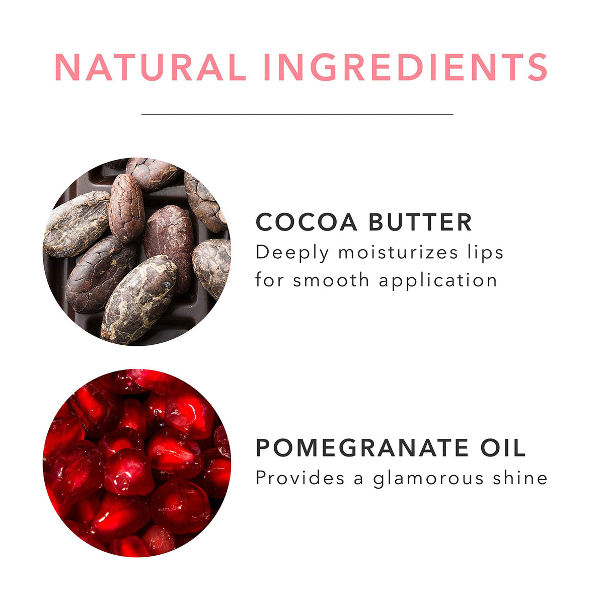 100% PURE Lip Gloss vegan and cruelty-free formula aligned with ethical beauty standards.