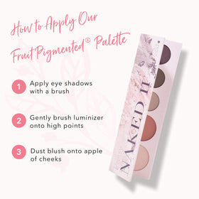 Day-to-night versatility of 100% PURE Berry Naked Palette for soft to dramatic looks
