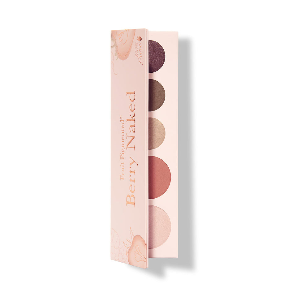 100% PURE Berry Naked Palette compact open showing all-in-one makeup for eyes, cheeks, and glow