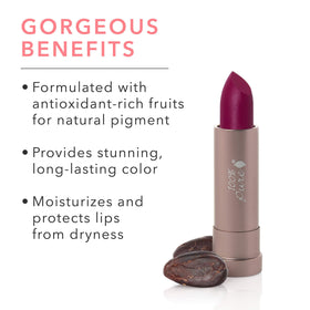 Product packaging of 100% PURE Cocoa Butter Matte Lipstick Savanna
