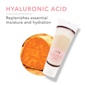 Aloe and hyaluronic acid boost moisturization in 100% PURE Coconut Shower Gel.