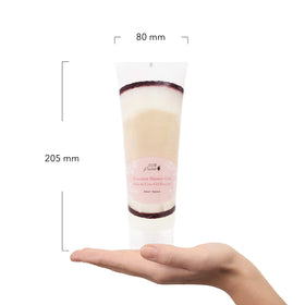 Made in the USA badge shown on 100% PURE Coconut Shower Gel bottle.