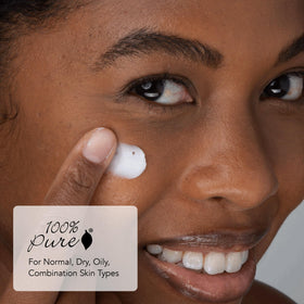 Dropper application showing precise, easy use of Green Tea EGCG Serum