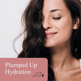100% PURE Kelp & Mint Volumizing Shampoo bottle cap close-up highlights sulfate-free formula