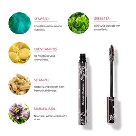 Brush-tip of 100% PURE Maracuja Oil Mascara for buildable length