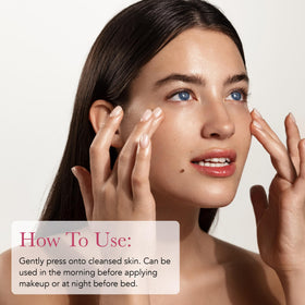 Niacinamide and licorice ingredients on 100% PURE Bakuchiol Moisturizer for soothing even tone