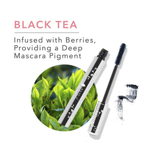 100% PURE mascara brush delivers smooth, even coverage on lashes.