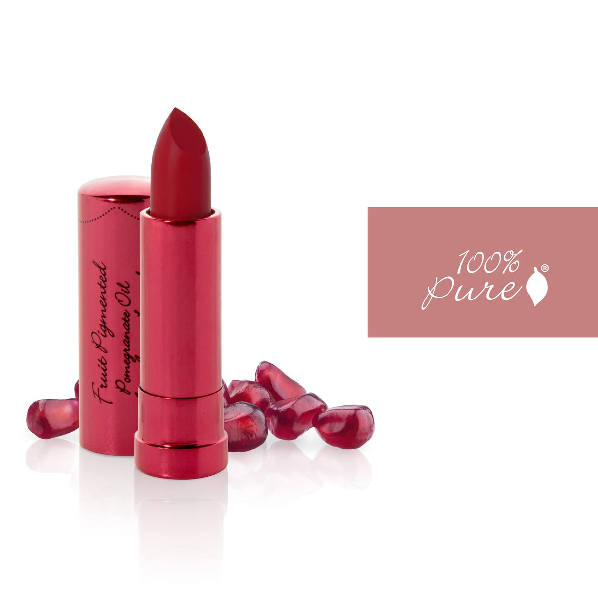 Vegan, cruelty-free packaging and clean beauty promise from 100% PURE.