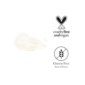 Vegan and cruelty-free label emphasizing clean beauty standards.