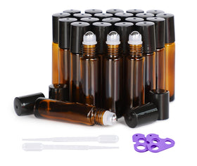11 Hoa Kinh amber roller bottle 10ml for precise essential oil application