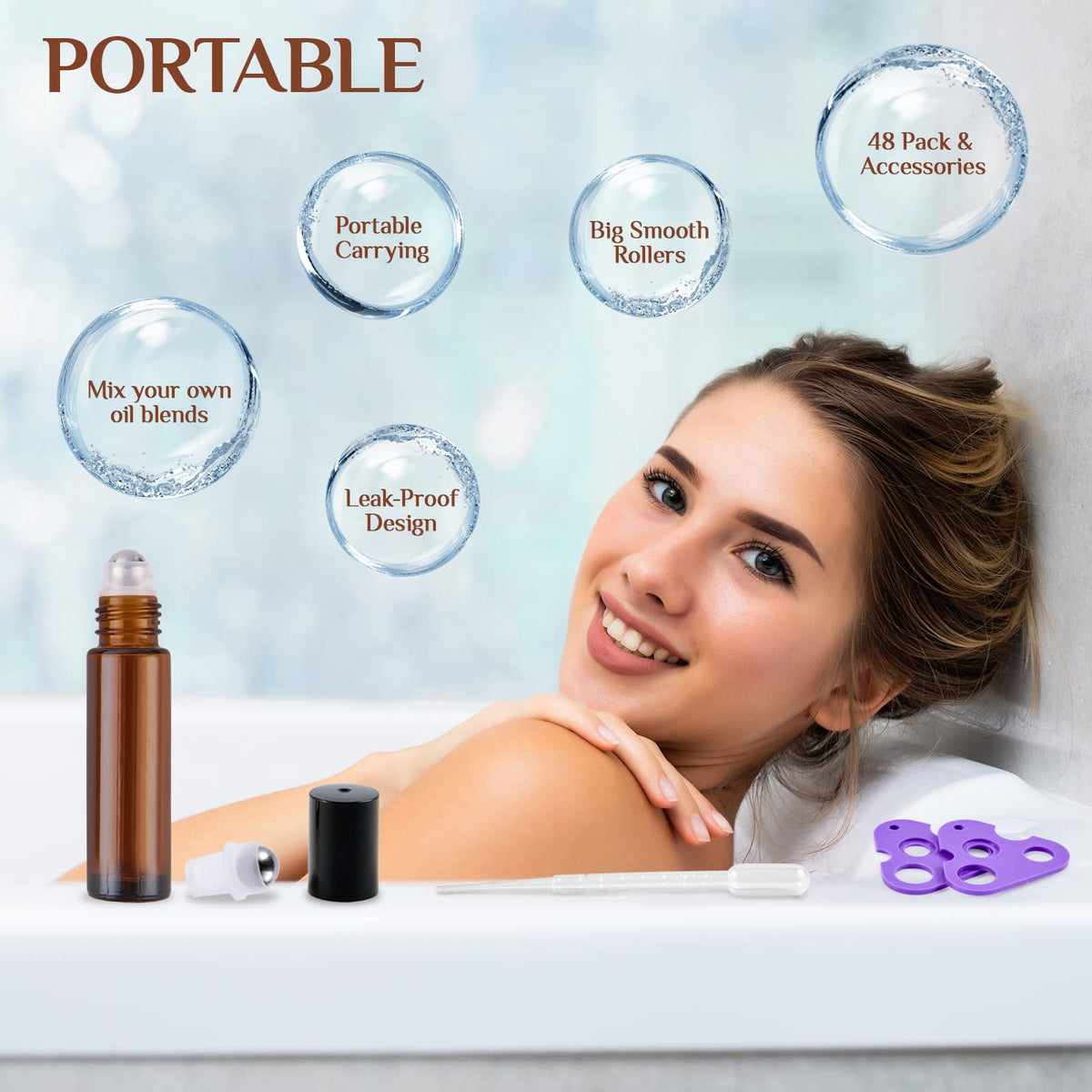 11 Hoa Kinh leak-proof cap keeps oils secure during travel