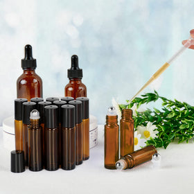 11 Hoa Kinh UV-protected amber glass preserves essential oil quality