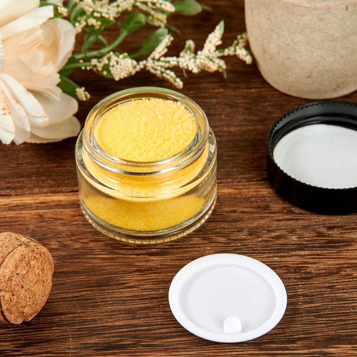 11 Hoa Kinh versatile container ideal for lip scrubs and body butters