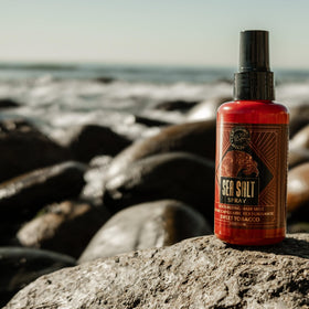 18.21 Man Made Sea Salt Spray delivers natural matte finish without stiffness.