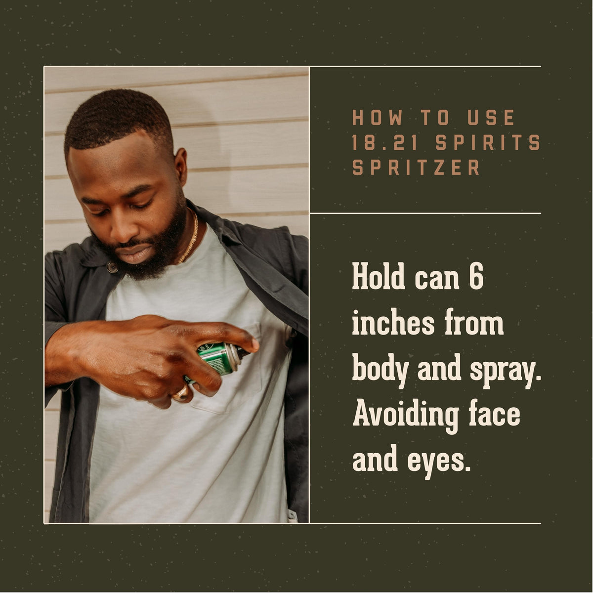 18.21 Man Made Spirits Spritzer with spiced vanilla notes, warm and inviting.