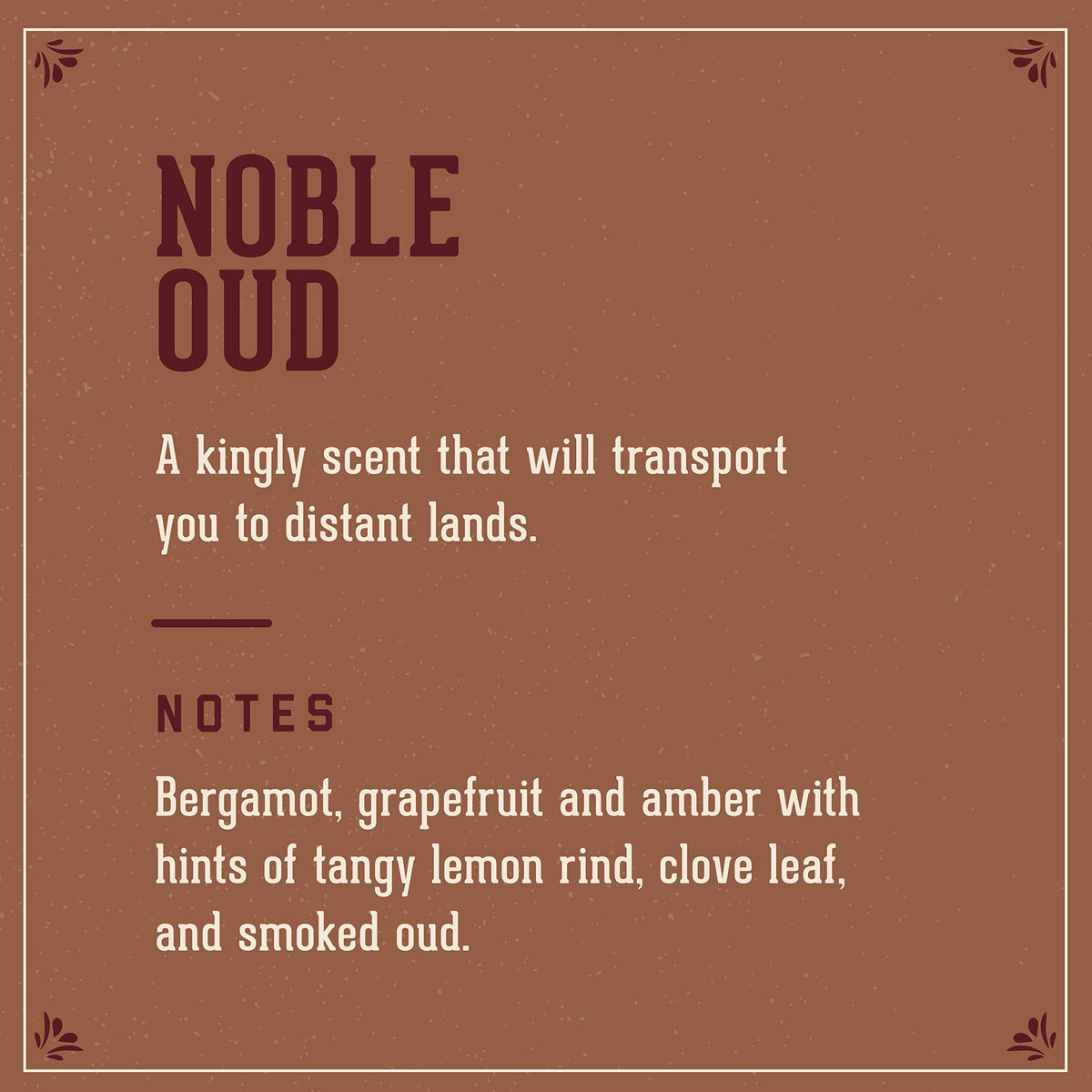 1821 Man Made Noble Oud Spirit Spritzer after-gym refresh with woodsy notes.