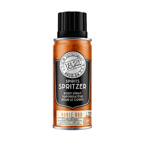 1821 Man Made Noble Oud Spirit Spritzer bottle front view, long-lasting masculine fragrance for daily wear.