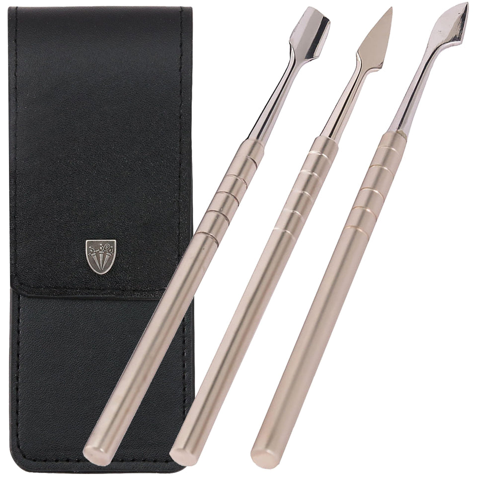 3 Swords Germany cuticle pusher for precise cuticle care and neat nail prep.