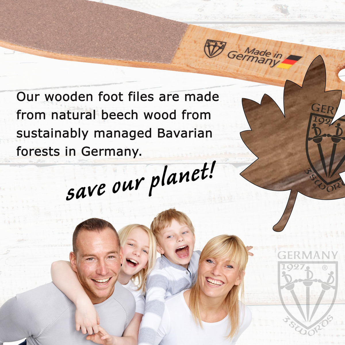 3 Swords Germany foot file dry use and cleaning