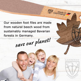 3 Swords Germany foot file dry use and cleaning