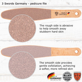 3 Swords Germany foot file rough side for stubborn hard skin