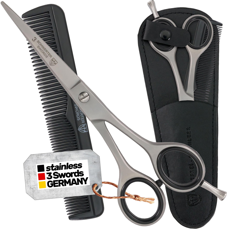 3 Swords Germany professional hair scissors with precision blades for smooth, precise cuts.