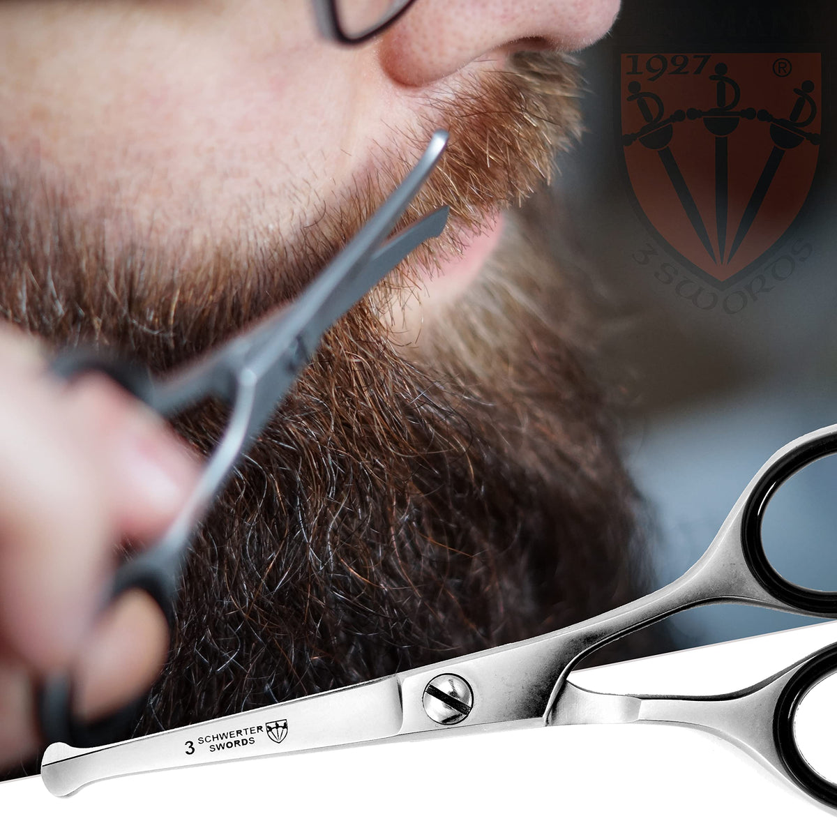 3 Swords Germany rounded tip nose scissors protect sensitive nasal areas