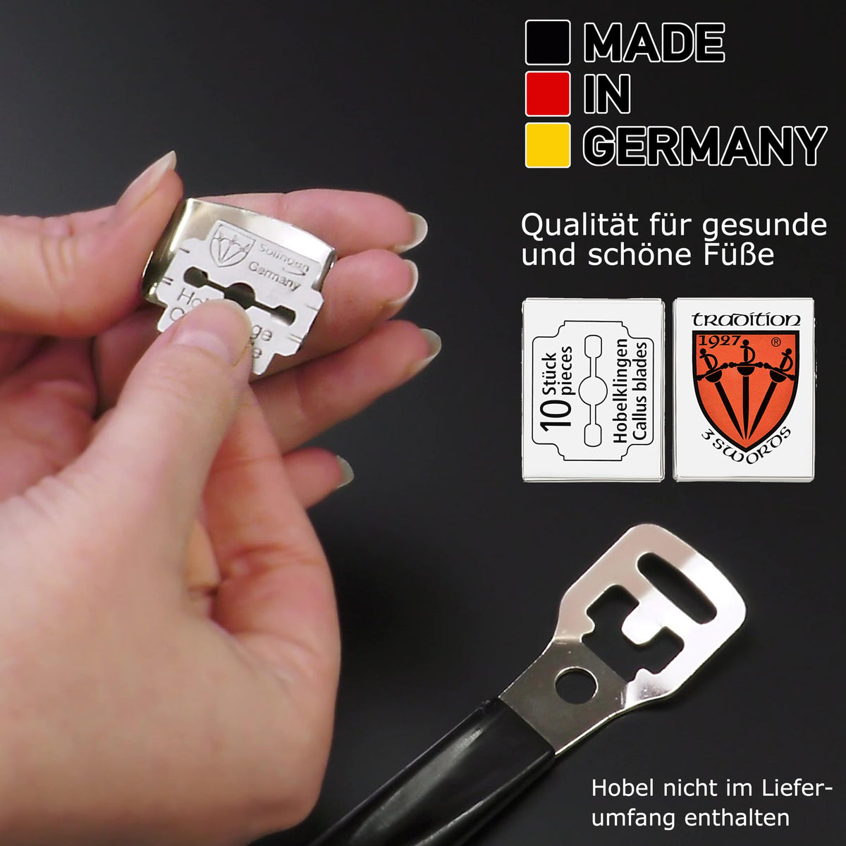 Solingen-made blades by 3 Swords Germany emphasize premium quality and durability