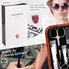 3 Swords Germany synthetic leather ostrich case highlights storage and travel
