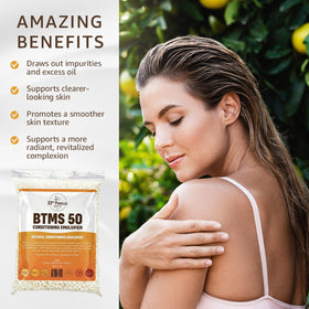 33rd Parallel BTMS 50 skin cream base, creamy texture for body lotions