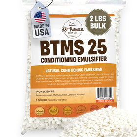 33RD PARALLEL BTMS 25 bulk packaging shows a 2 lb bag for bulk formulation