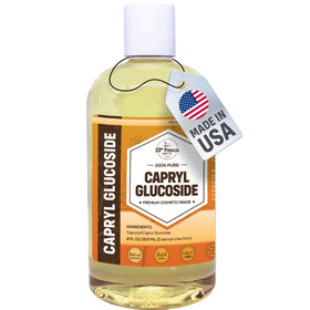 33RD PARALLEL SOAP CO Capryl Glucoside liquid surfactant bottle showing plant-based gentle cleanser base