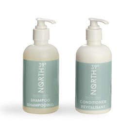 Ingredients highlight of 39° North eucalyptus lavender shampoo.