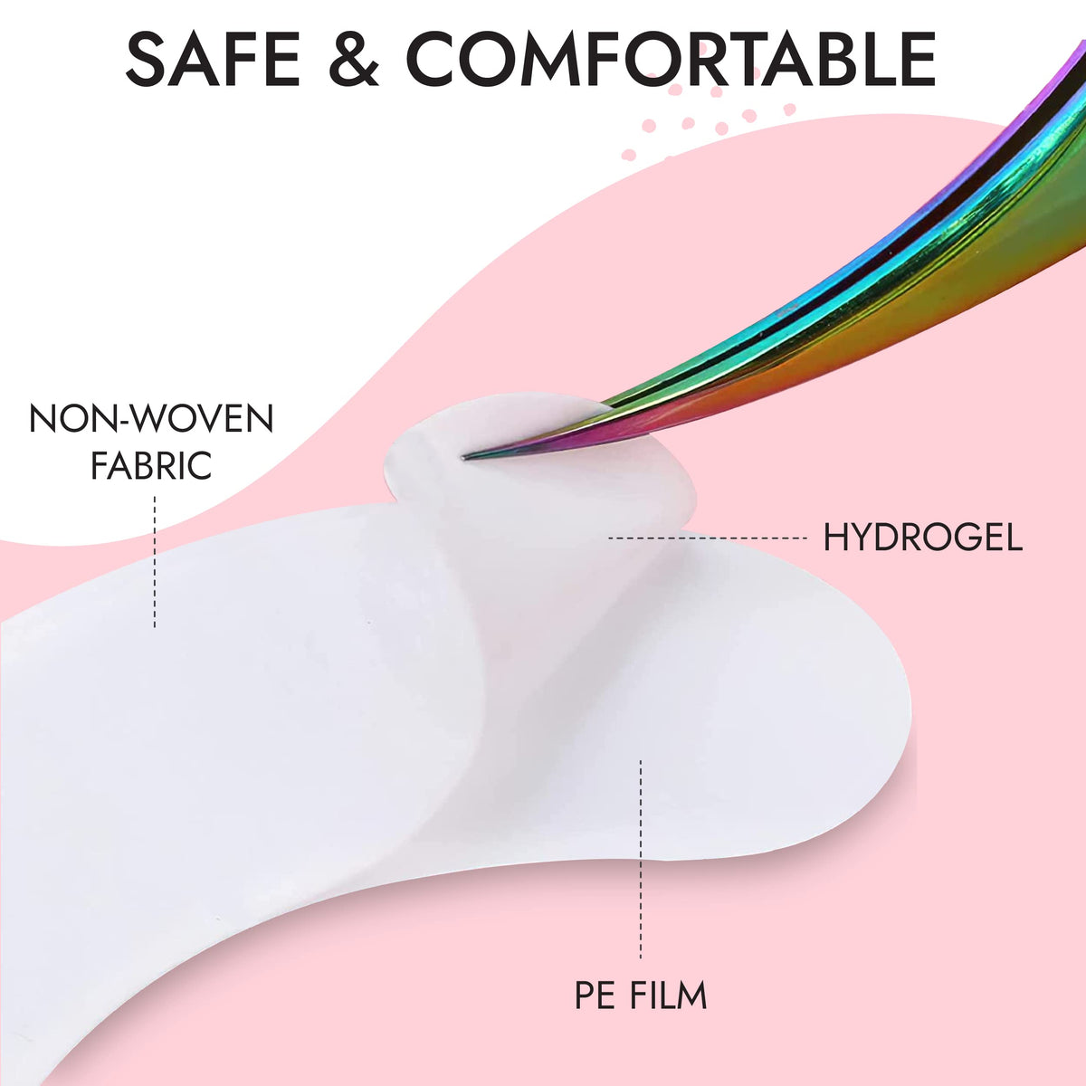 3D Beauty Biogel Eye Pads support multiple treatments like tinting and perming.