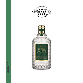 4711 Acqua Colonia Blood Orange & Basil blood orange slice highlights zesty fragrance.