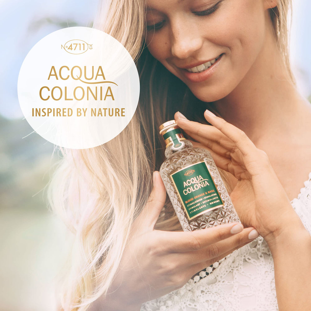 4711 Acqua Colonia Blood Orange & Basil packaging box ideal for travel and gifting.