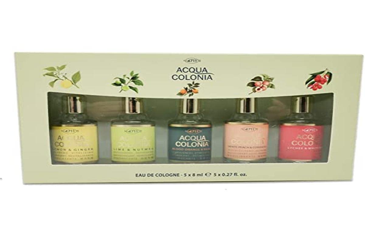 4711 Original Acqua Colonia miniature bottle featuring Lemon and Ginger for on-the-go freshness.