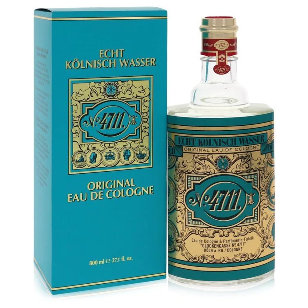 4711 Cologne bottle offers daily refreshment and versatile wear