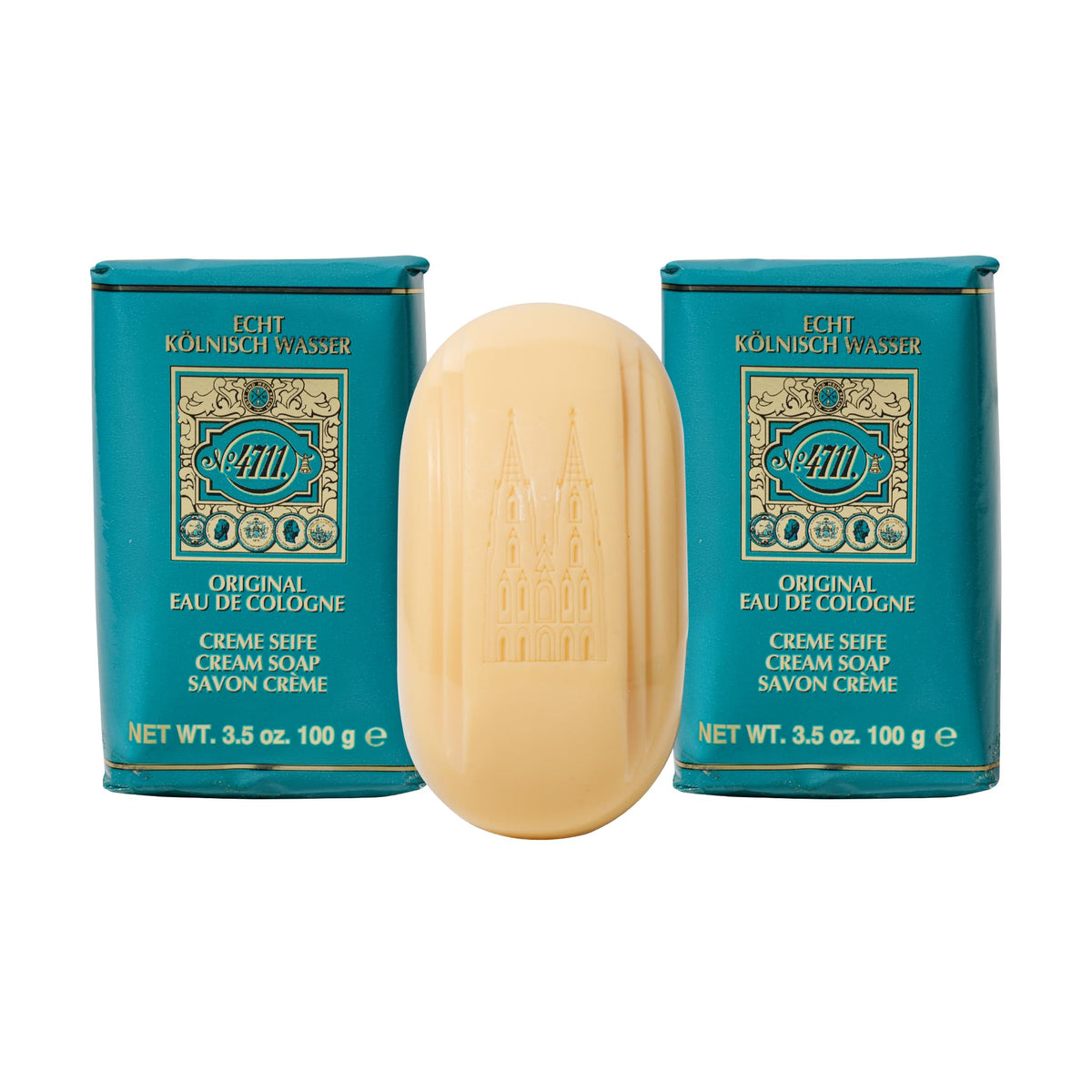 4711 cream soap box 3pack for a premium daily cleansing ritual.