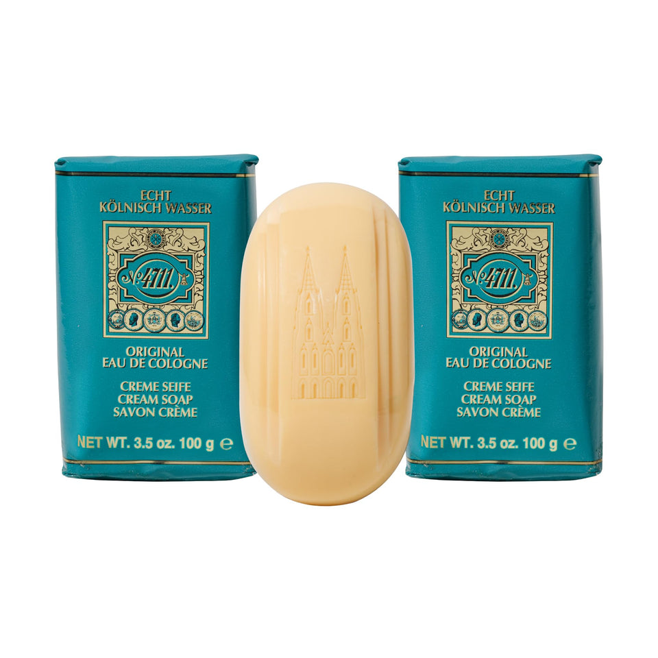4711 cream soap box 3pack for a premium daily cleansing ritual.