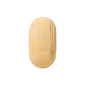4711 cream soap close-up bar showing creamy texture for gentle cleansing.