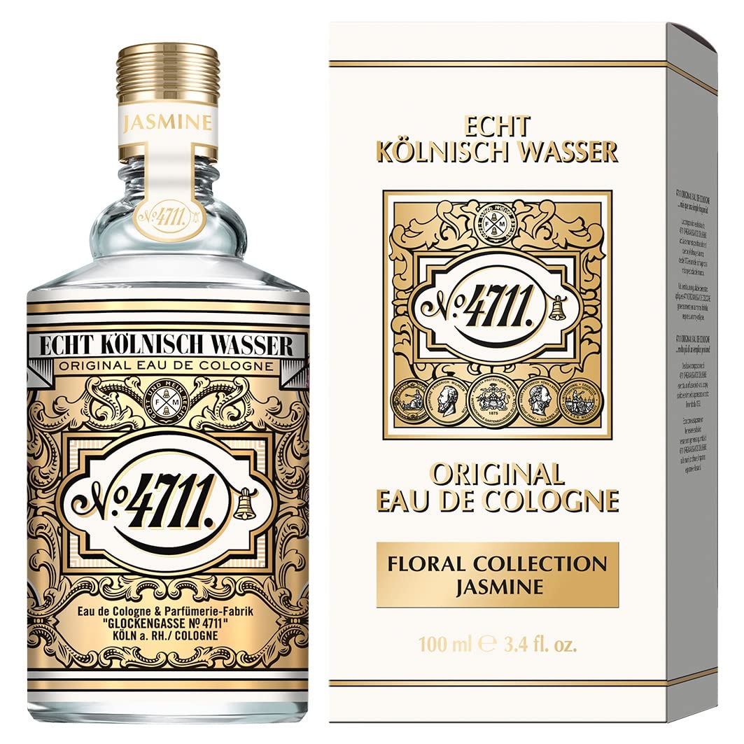 4711 Floral Collection Jasmine bottle close-up for unisex daily wear
