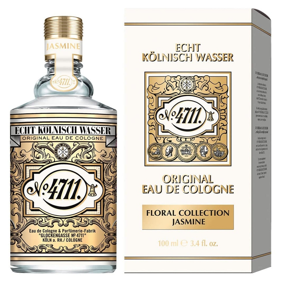 4711 Floral Collection Jasmine bottle close-up for unisex daily wear