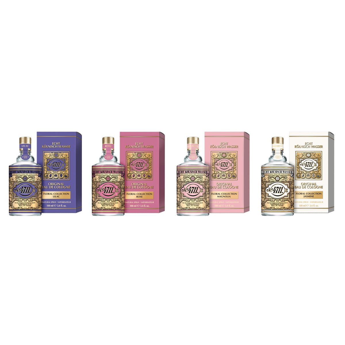 4711 Floral Collection Rose on wrist suggests long-lasting fragrance for daily routines