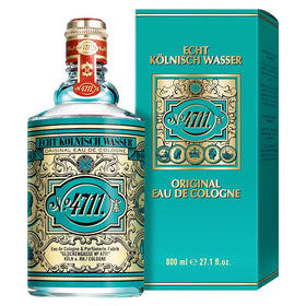 4711 Muelhens men's eau de cologne splash bottle with iconic label for everyday wear.