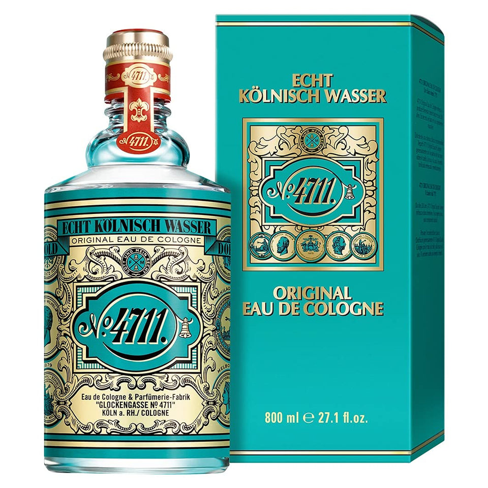 4711 Original bottle ready to refresh the senses with a citrus-aromatic splash
