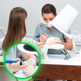 4BLANC Alize low-noise engine for comfortable salon operation.