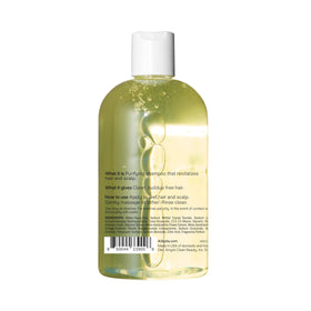 4U by Tia Apple Cider Vinegar bottle highlights purifying action for color-treated hair